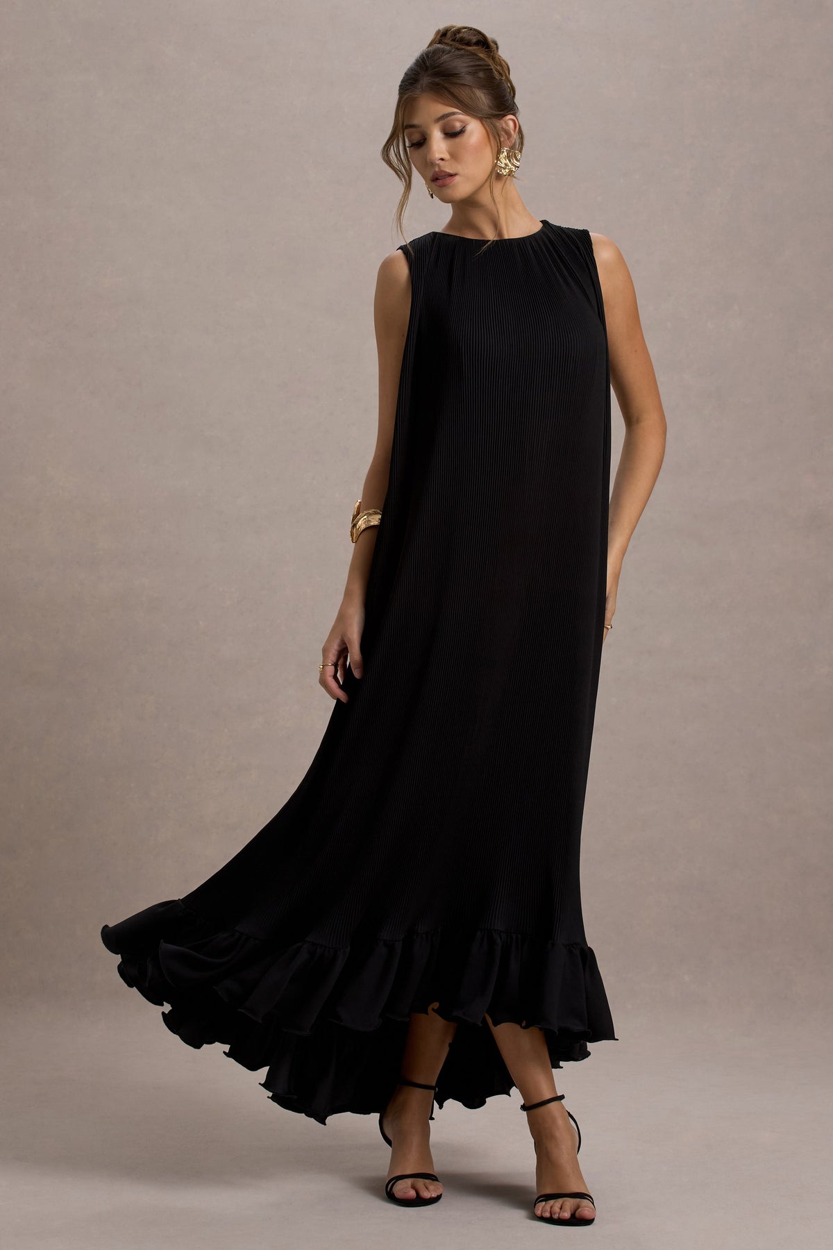 HR_CL135281002-Hazelle-BlackChiffonA-LineRuffledMaxiDress6