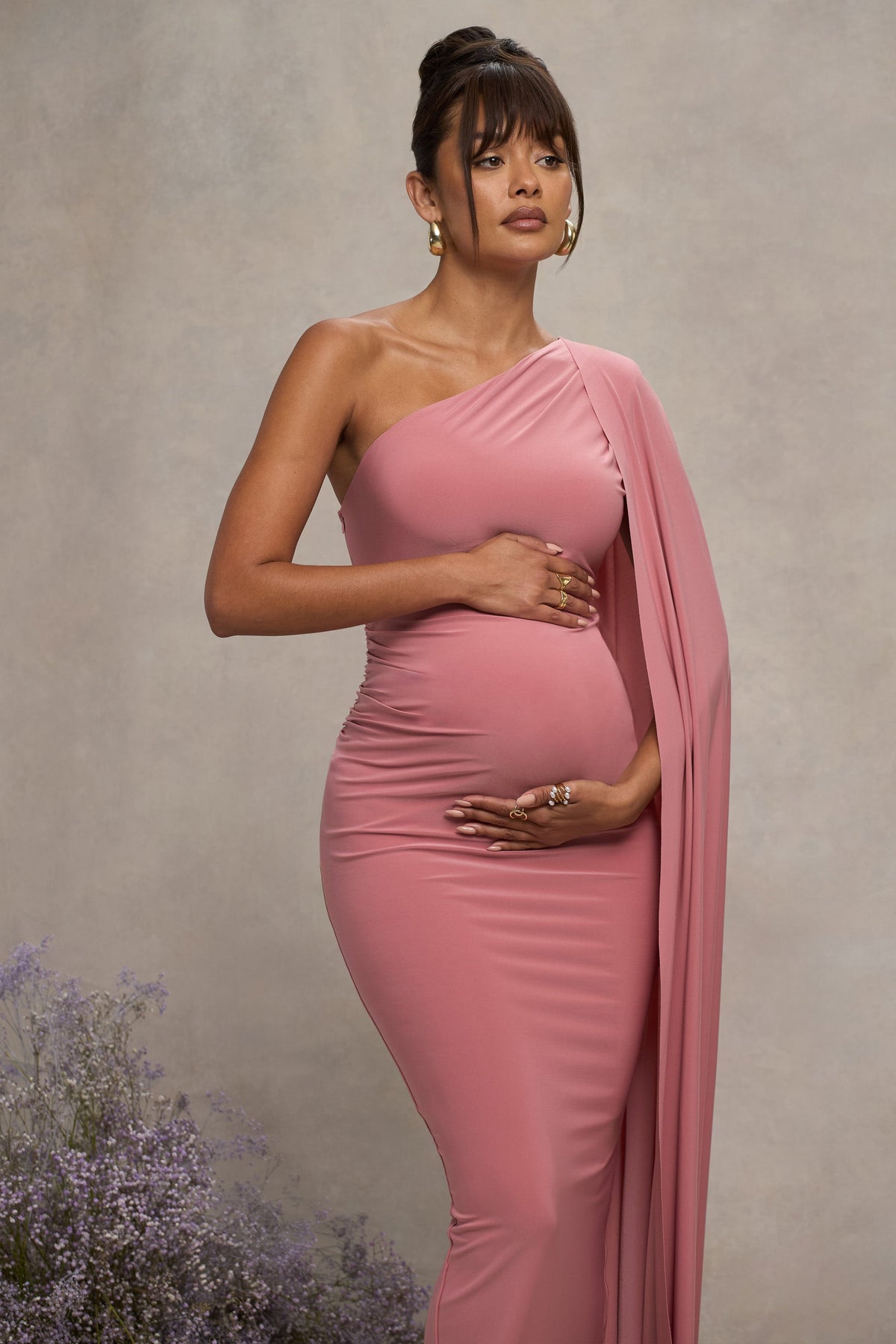 WB_CC_HR_CL129202094-Amaryllis-BlushPinkMaternityOneShoulderMaxiDresswithCapeSleeve10