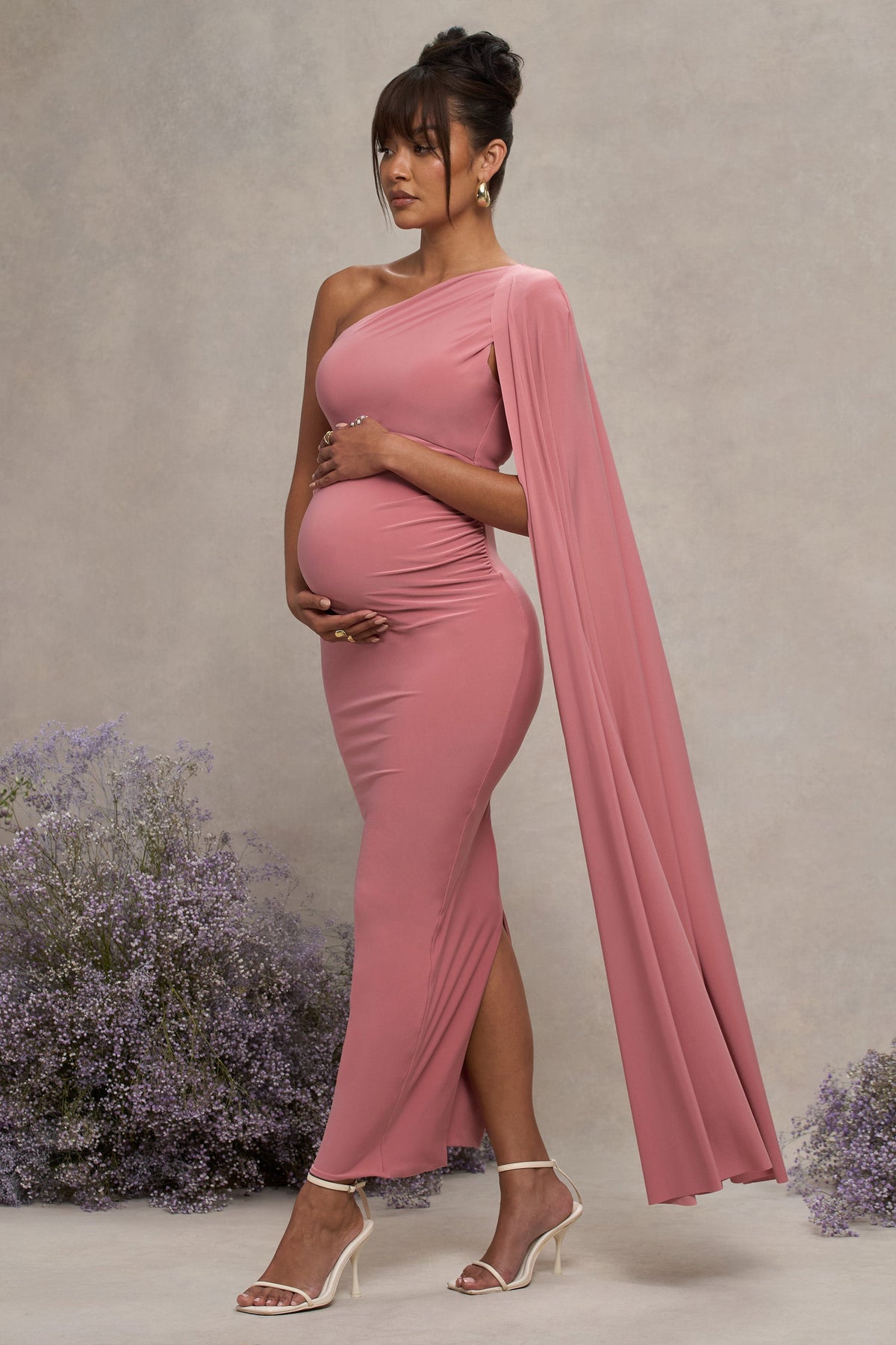 WB_CC_HR_CL129202094-Amaryllis-BlushPinkMaternityOneShoulderMaxiDresswithCapeSleeve9