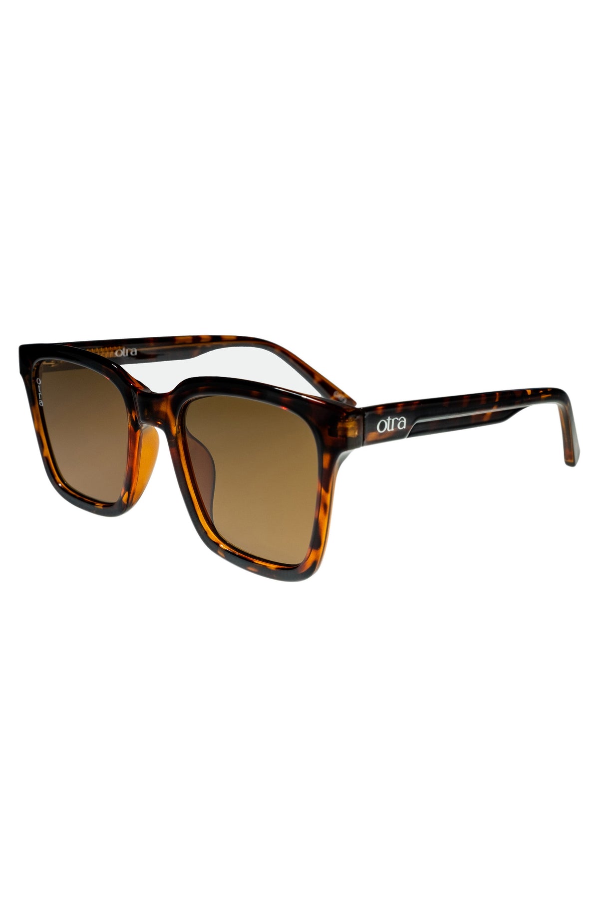 Fyn | Otra Tortoiseshell Oversized Classic Square Sunglasses