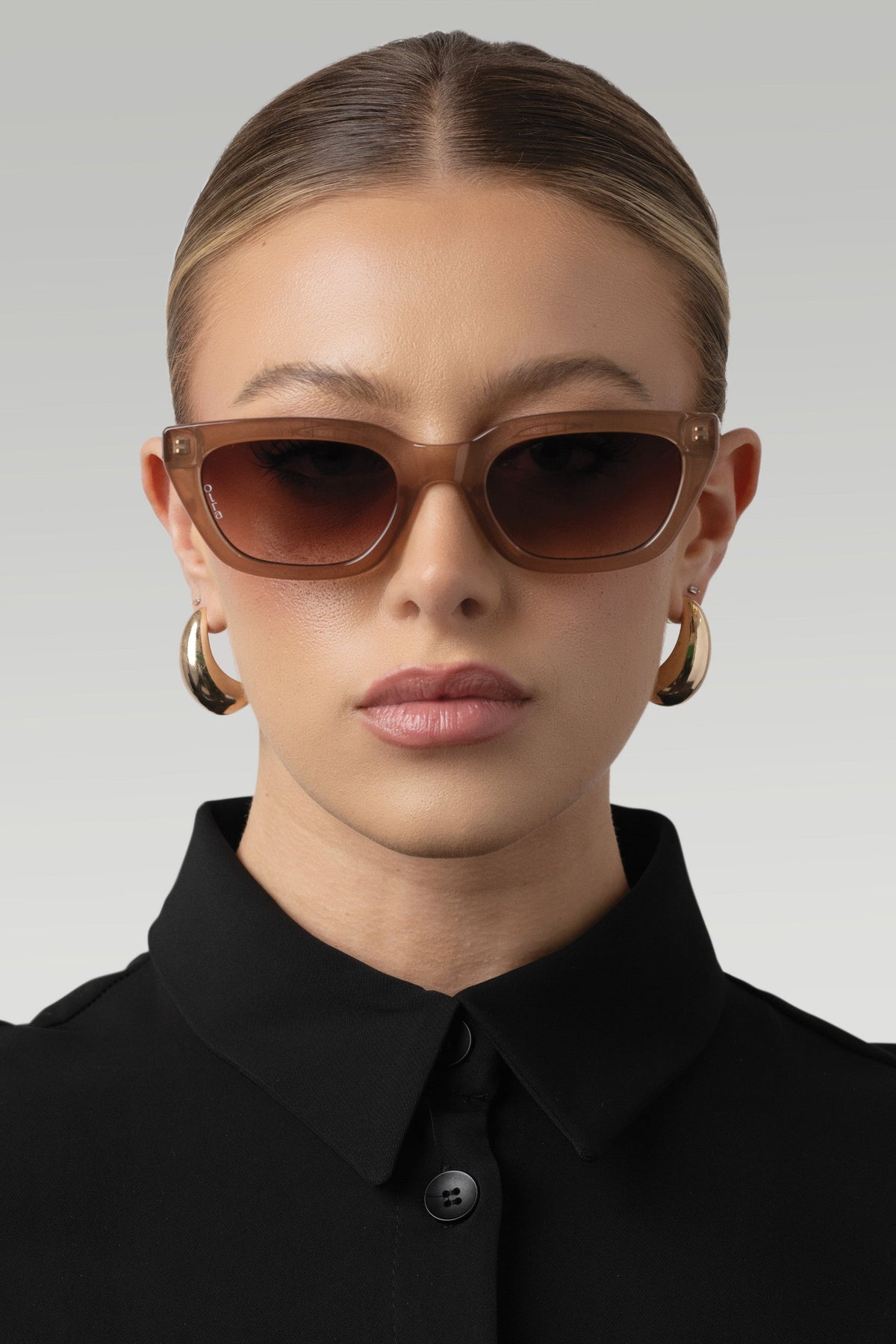 Nove | Otra Slim Rounded Cat Eye Sunglasses